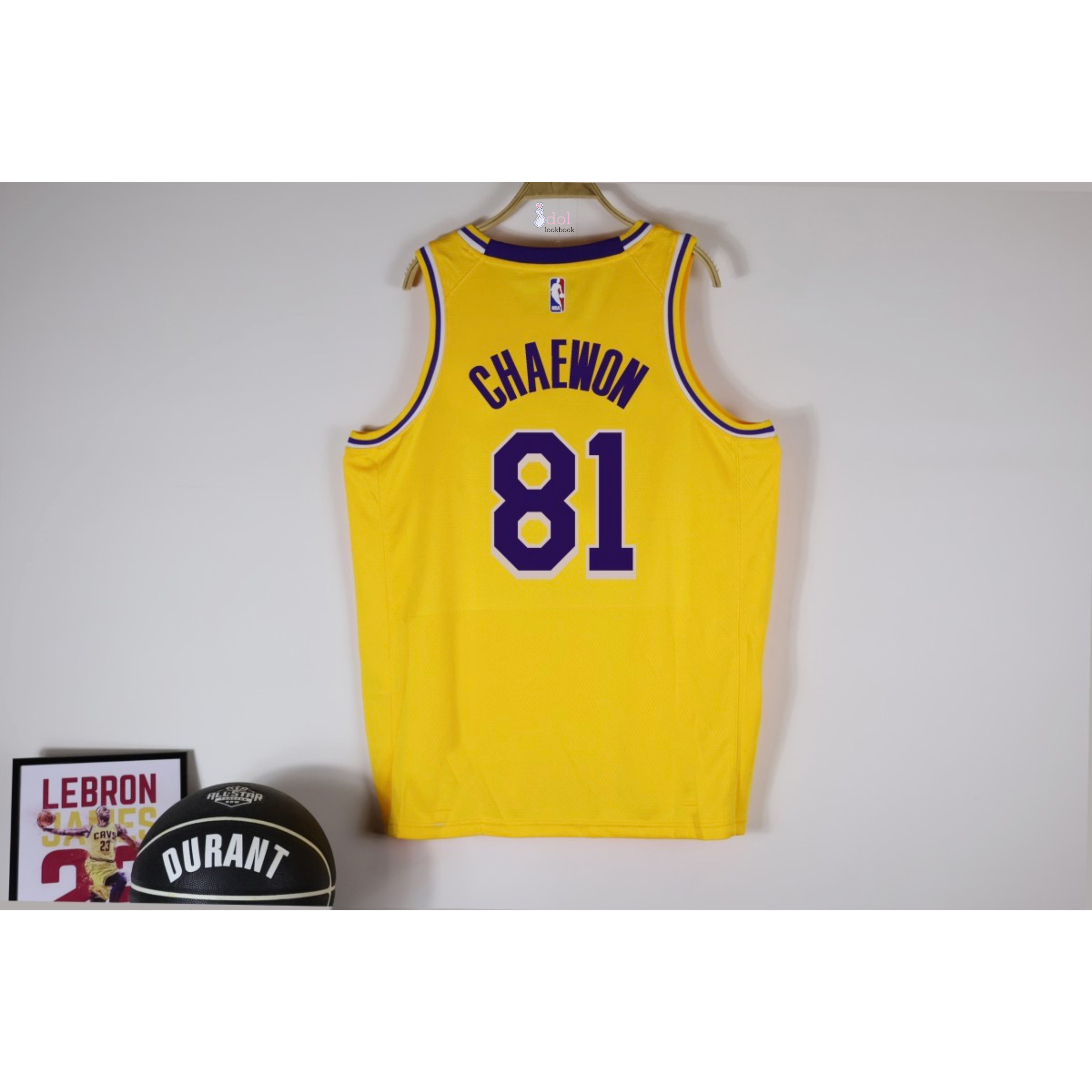 ウェア Lakers LE SSERAFIM YunjinGameJersey L Le Sserafim Basketball Jersey | IDOL LOOKBOOK