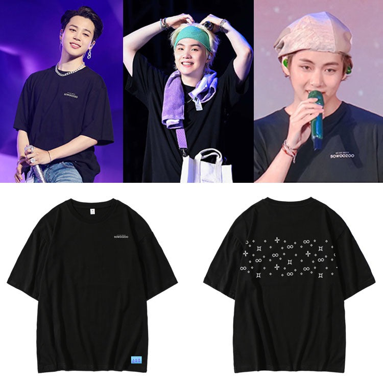 BTS 2021 Muster SOWOOZOO Concert T-Shirt | idollookbook