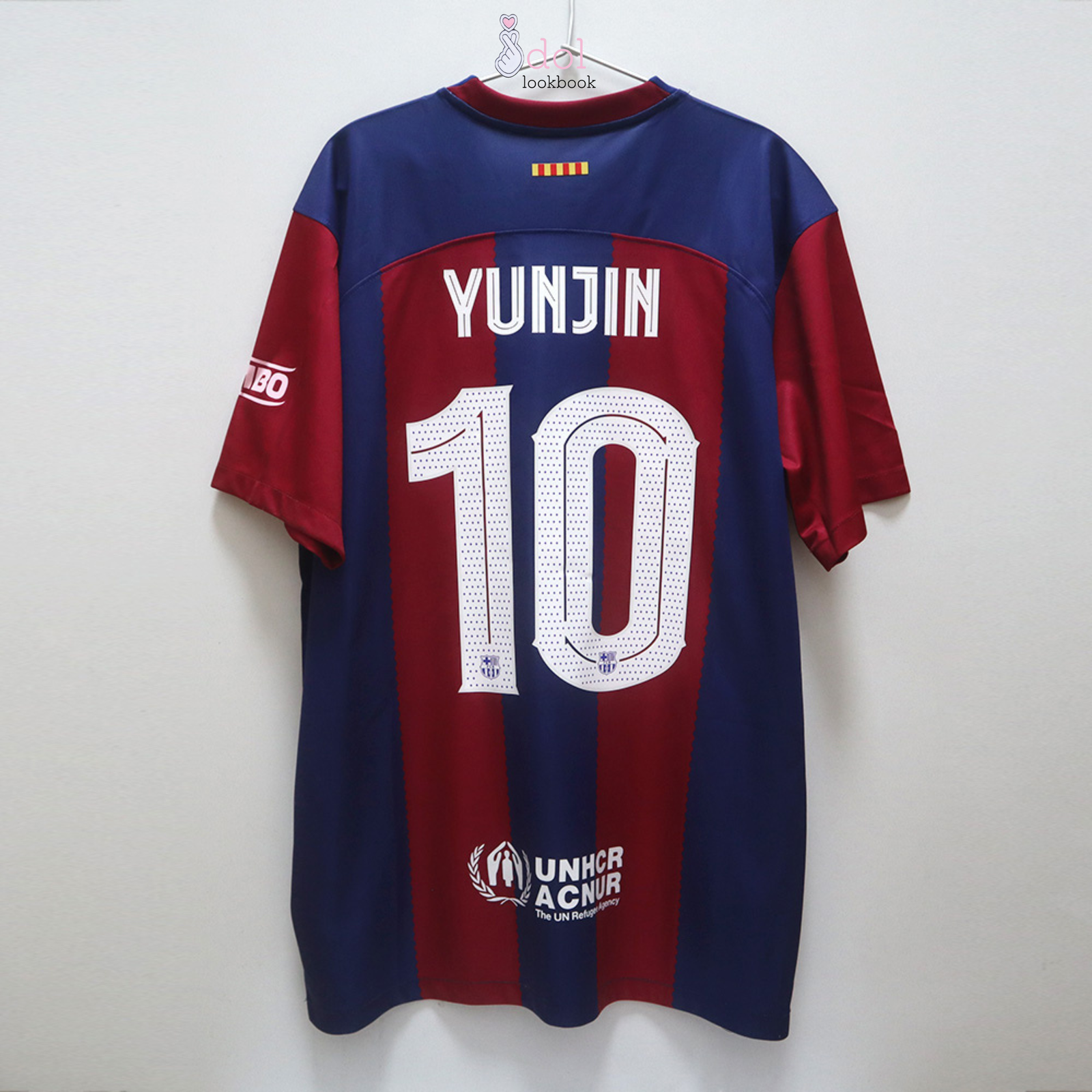 Le Sserafim Barcelona Jersey | IDOL LOOKBOOK