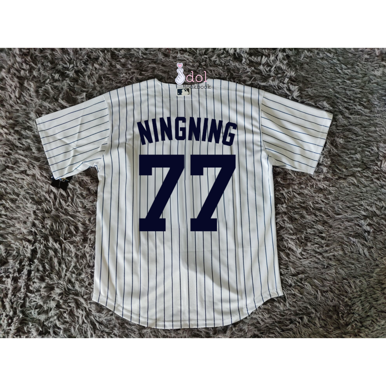 Aespa NY Baseball Jersey | IDOL LOOKBOOK
