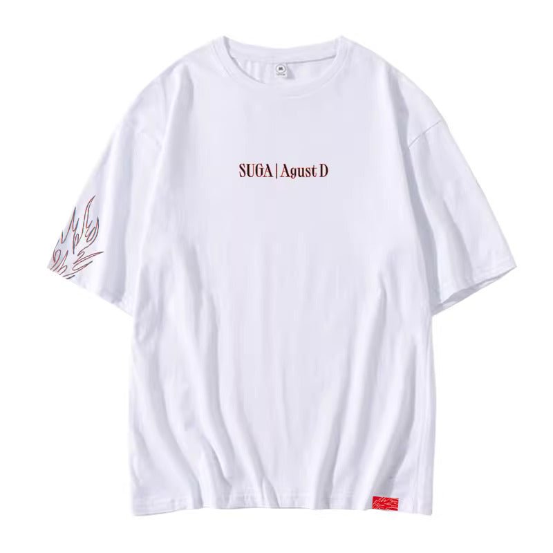 BTS SUGA AgustD TOUR D-DAY ロングスリーブTシャツ BTS Suga Agust D D-Day Tour Longsleeve T-Shirt | IDOL LOOKBOOK
