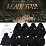 Twice twice ready to be 5th world tour momo jihyo sana nayeon tzuyu chaeyoung mina jeongyeon dahyun twice merch twice merchandise t-shirt top crewneck hoodie sweatshirts