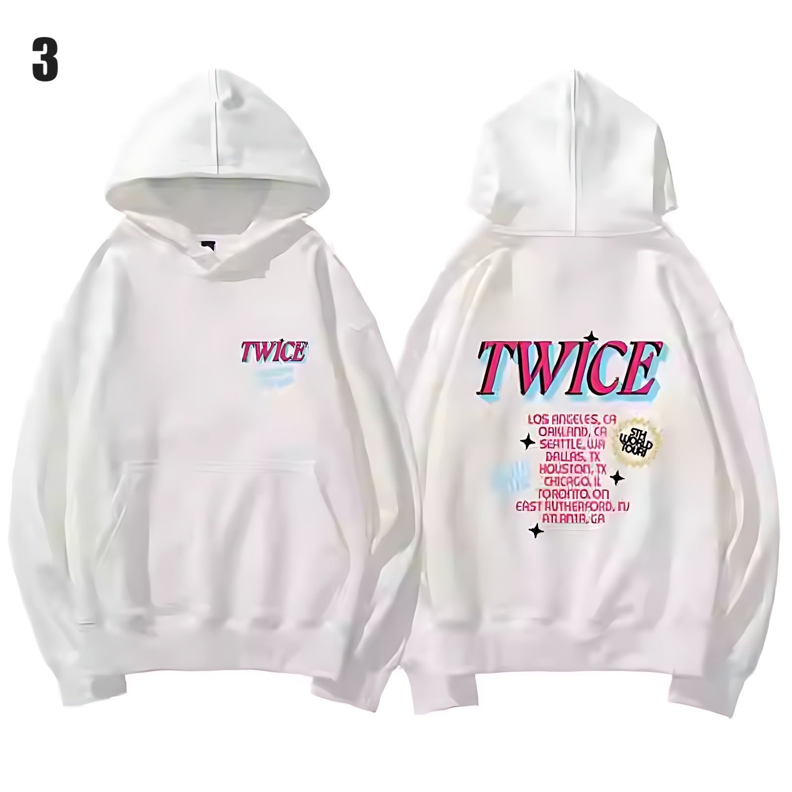 Twice Ready To Be 5th World Tour Hoodie | IDOL LOOKBOOK