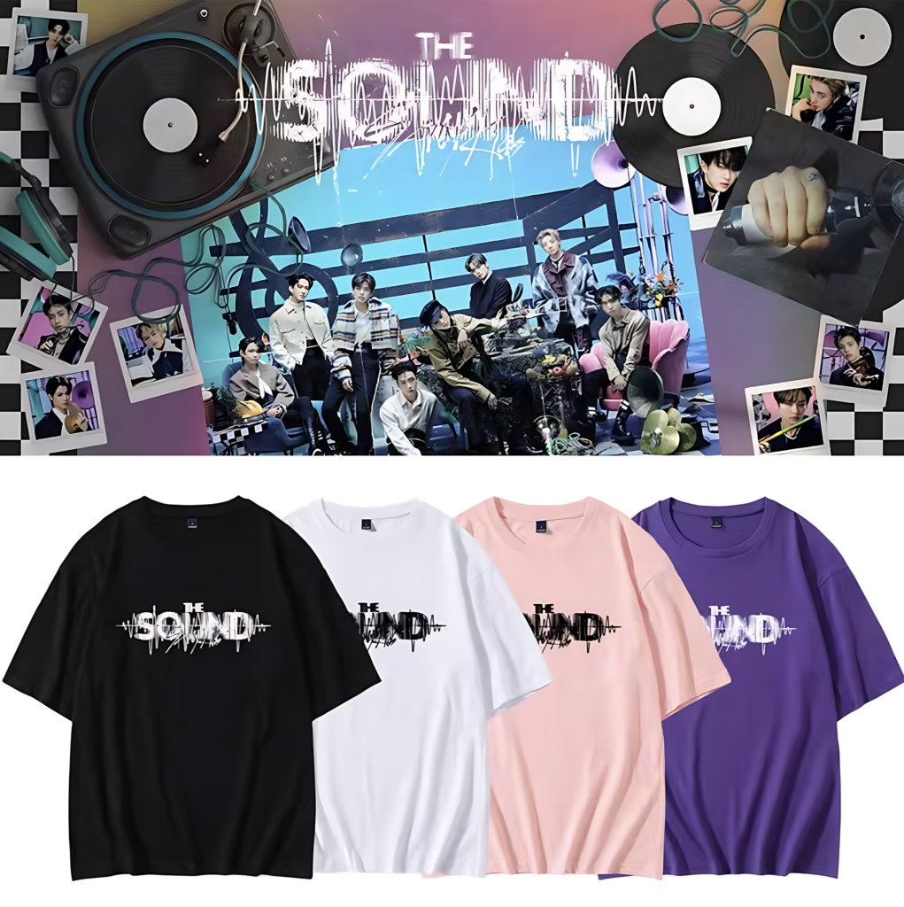 Stray Kids The Sound Album T-Shirt | IDOL LOOKBOOK