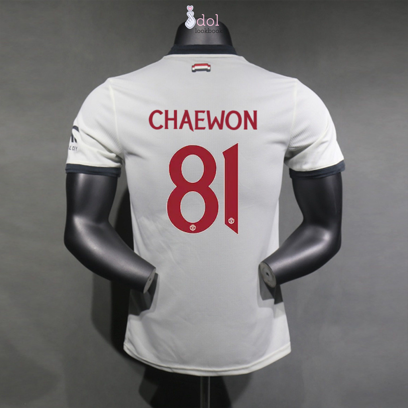 Le Sserafim Manchester United Jersey // White | IDOL LOOKBOOK