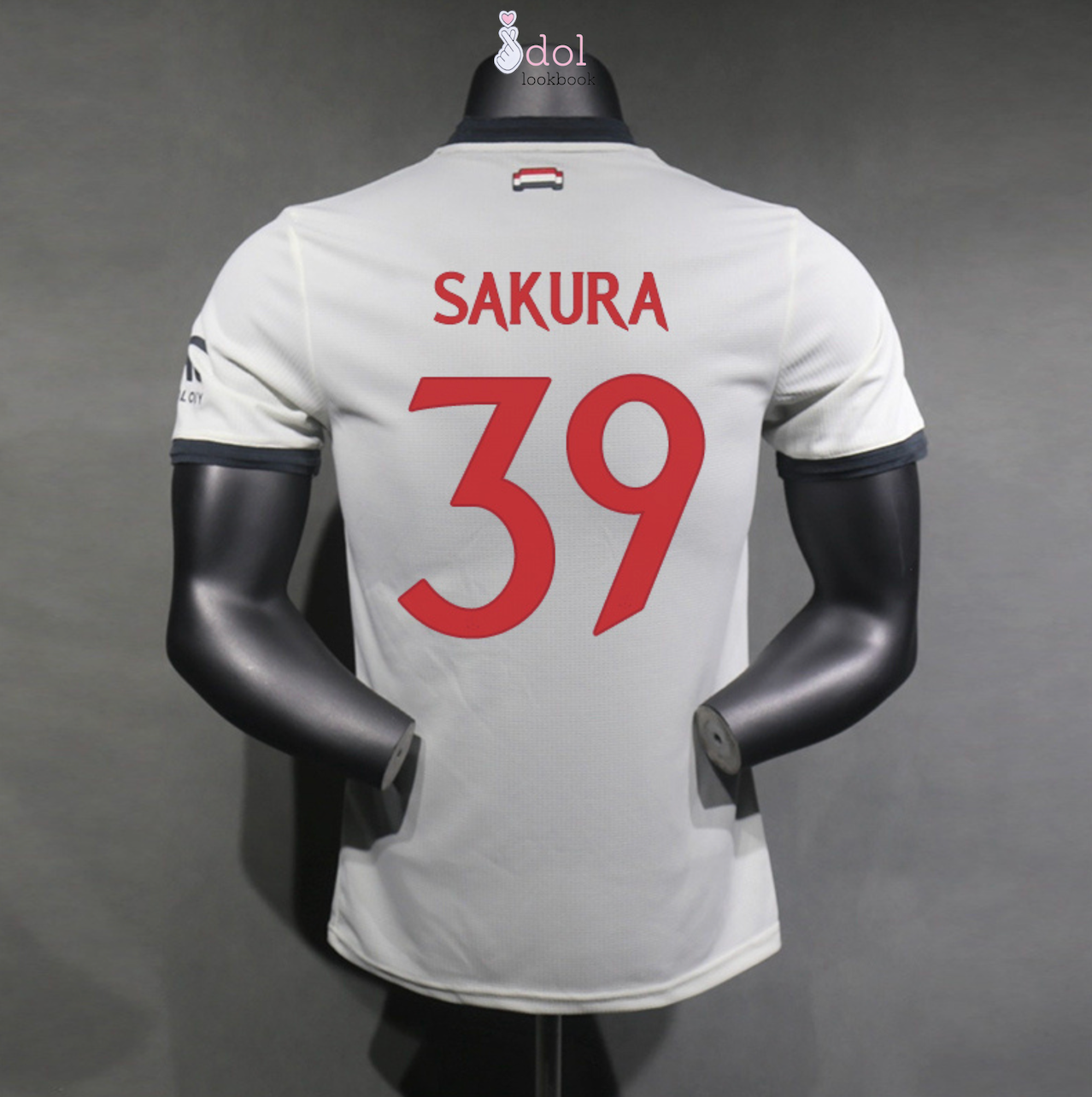 Le Sserafim Manchester United Jersey // White | IDOL LOOKBOOK